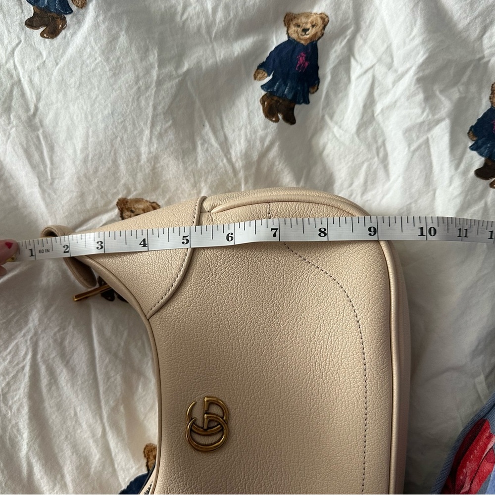 Gucci Beige /Cream Leather Bag aphrodite - Picture 7 of 10